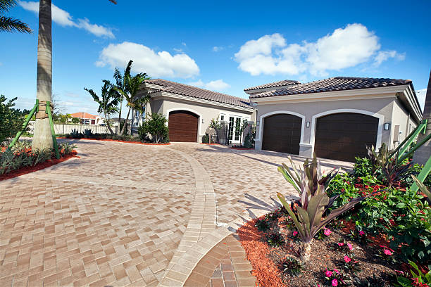Residential Paver Driveway in Bangor Base, WA